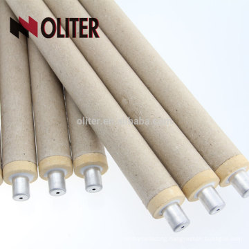 OLITER pt rh immersion disposable expendable b type immerstion thermocouple for molten steel with triangle tips